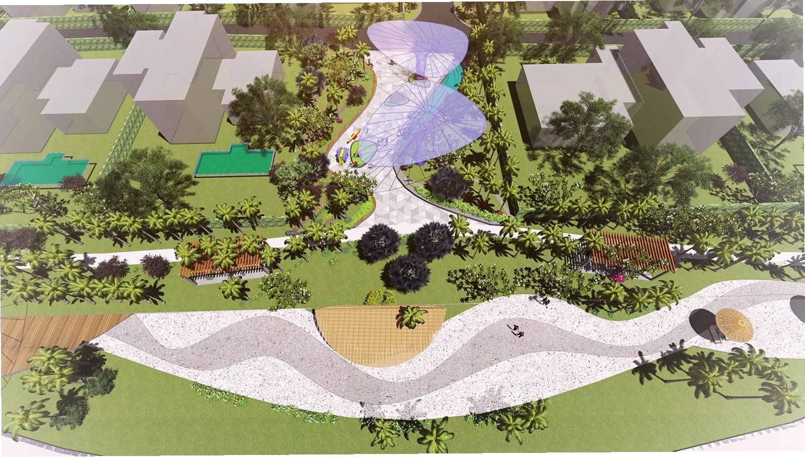 Căn hộ sang trọng tại Aria Vũng Tàu với nội thất hiện đại