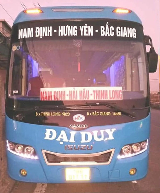 Nhà Xe Đại Duy: Lịch Trình Nam Định - Bắc Ninh Thuận Tiện Năm 2026