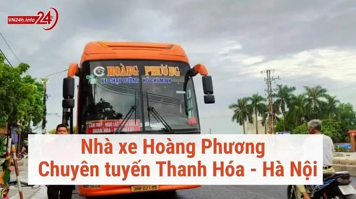 Nhà Xe Hoàng Phương: Tuyến Bắc Ninh - Thanh Hóa và Ngược Lại
