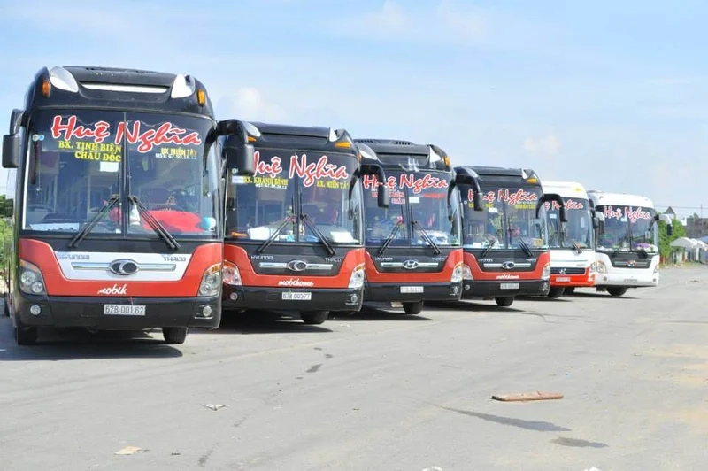Nhà xe Huệ Nghĩa hoạt động ổn định nhiều năm