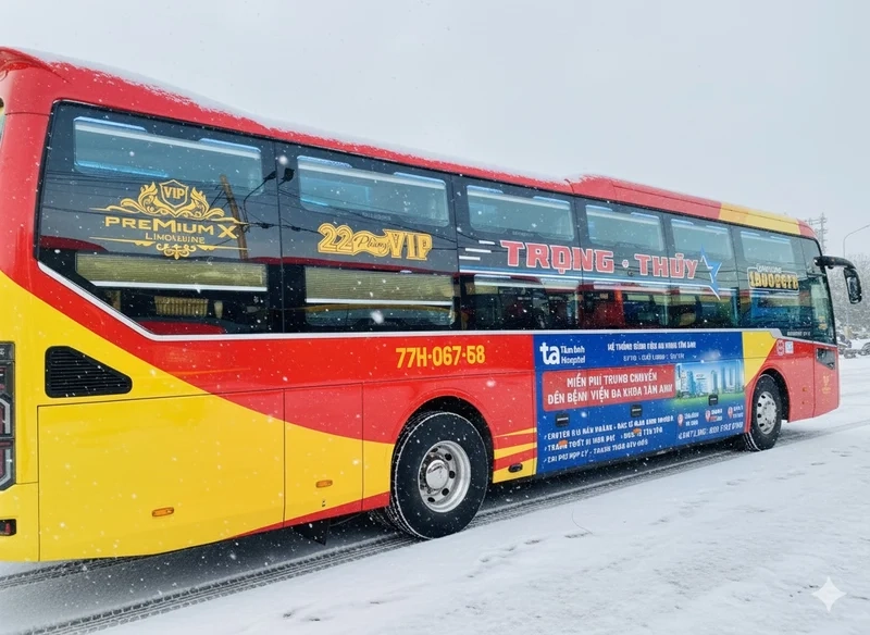 Nhà xe Trọng Thủy Limousine quen thuộc tuyến dài