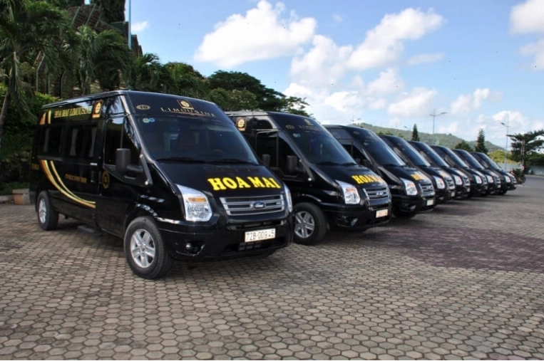 Nội thất xe khách sạch sẽ