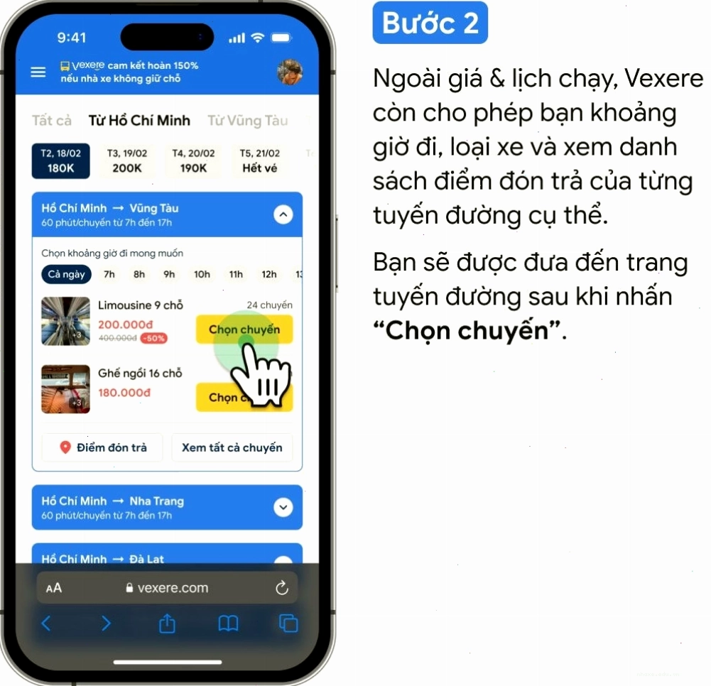 Số điện thoại xe Việt Thắng Cai Lậy