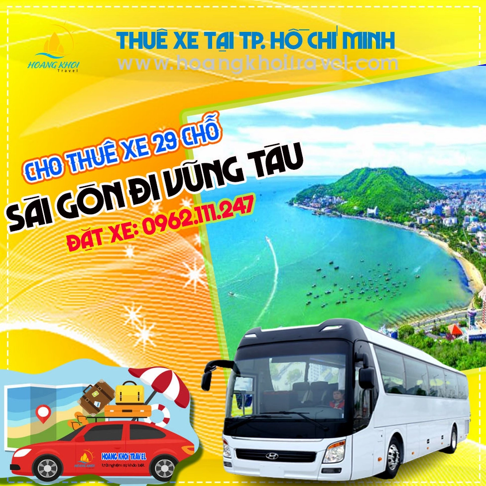 Thuê Xe 29 Chỗ Đi Vũng Tàu 2026: Bảng Giá Trọn Gói & Lưu Ý