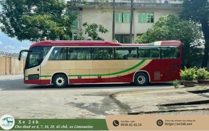 Thuê xe 45 chỗ đi tỉnh cho đoàn lớn