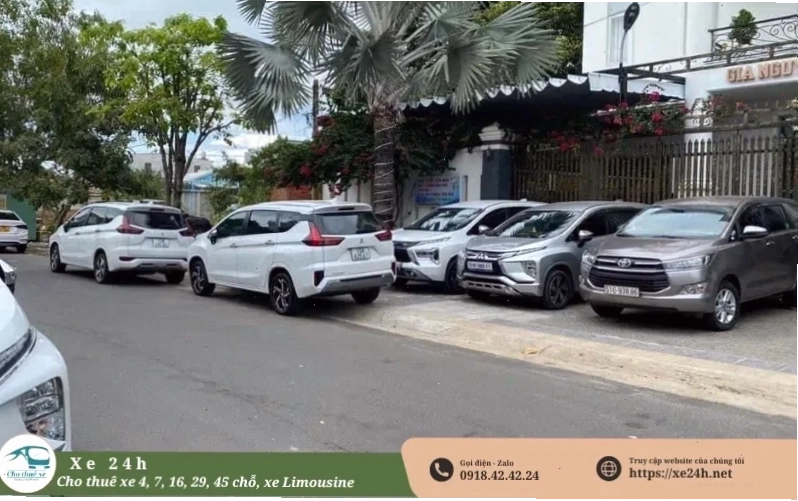 Thuê xe 7 chỗ đi tỉnh rộng rãi và tiện nghi