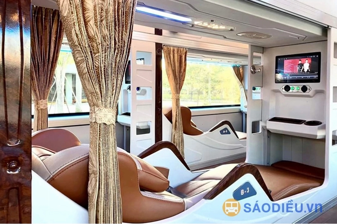 Tiện nghi trên xe Cabin Kim Chi