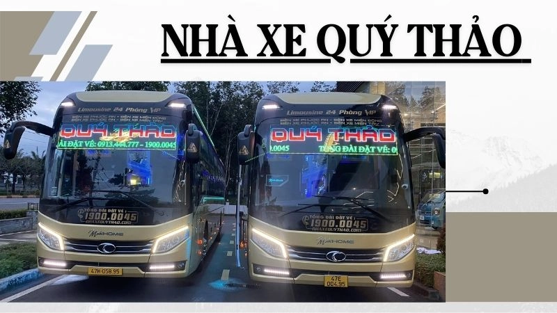 Tổng đài nhà xe Quý Thảo - SĐT, Giá vé Đắk Lắk đi Sài Gòn