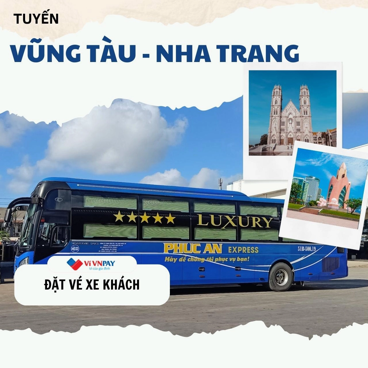 Xe Cúc Tùng Vũng Tàu đi Nha Trang: Lịch trình, Giá vé và Kinh nghiệm