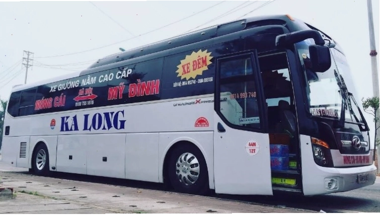 Xe giường nằm Móng Cái Hà Nội với nội thất tiện nghi