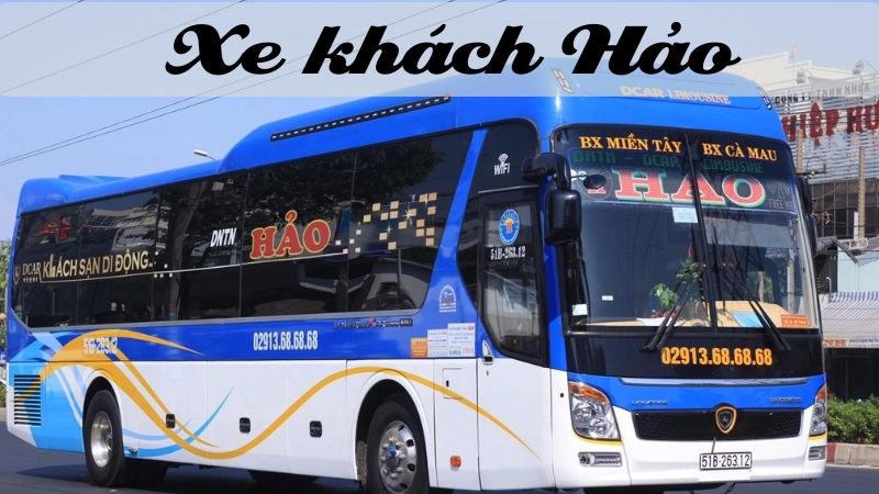 Xe khách Hảo - Lịch trình, giá vé tuyến Sài Gòn Cần Thơ