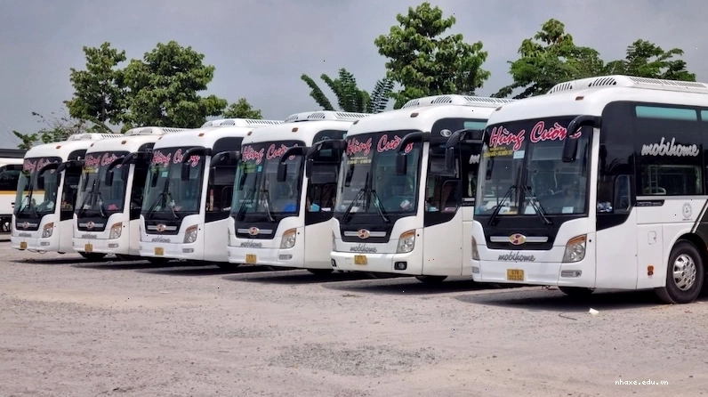 Xe khách Hùng Cường với dàn xe giường nằm hiện đại