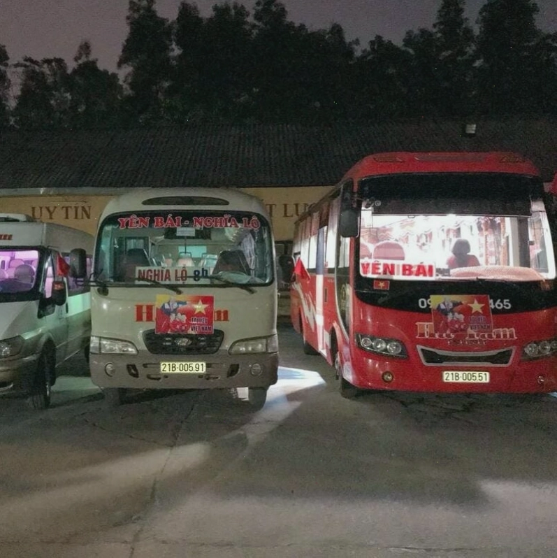 Xe khách Trường Huệ lịch trình Yên Bái Nghĩa Lộ
