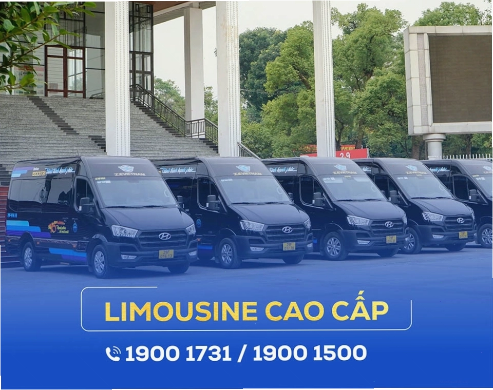 Xe Limousine cao cấp trên tuyến Ninh Bình đi Hà Nội của Nhà xe Việt Nam
