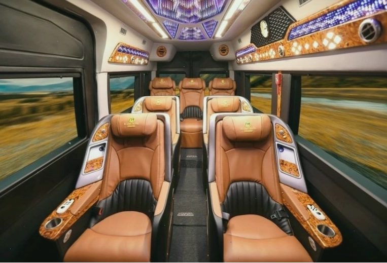 Xe limousine Thành Trung với giá vé phải chăng và tiện nghi cao cấp